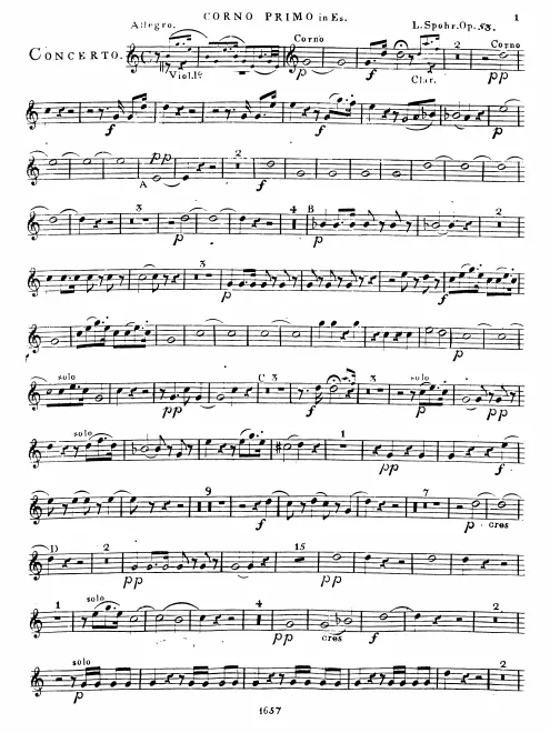 Horn 1 (E♭)