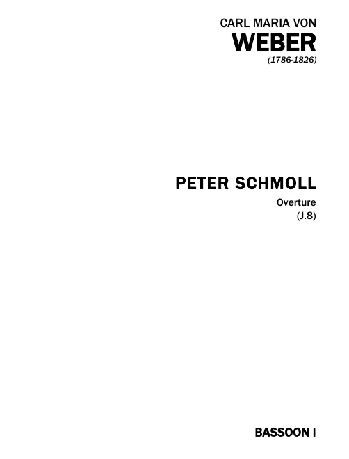 Bassoon 1, 2