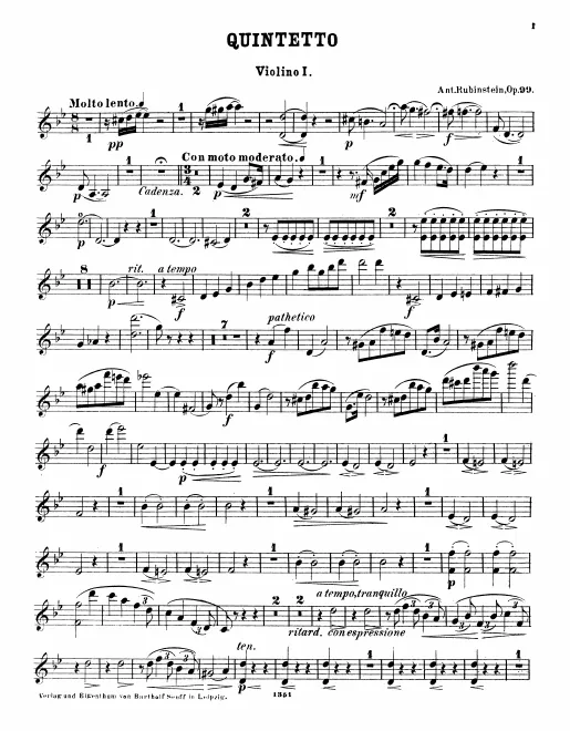 Complete Score and Parts