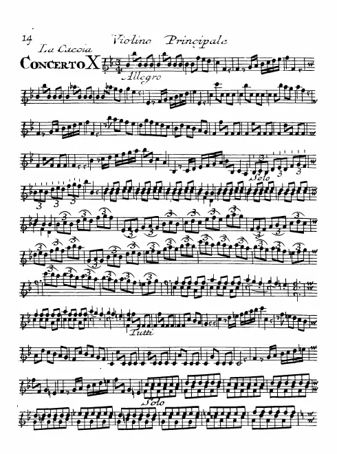 Violin solo