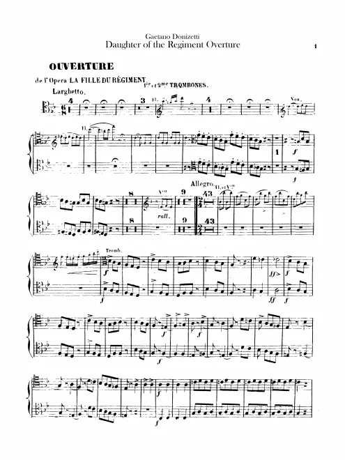 Trombone 1/2, 3