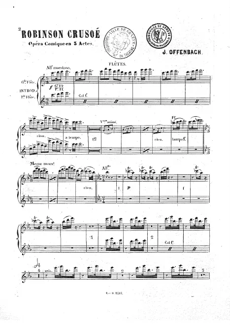 Flute 1/2 (2nd doubles Piccolo)