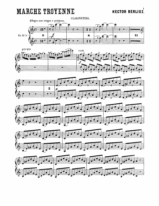 Clarinet 1/2 (B♭)