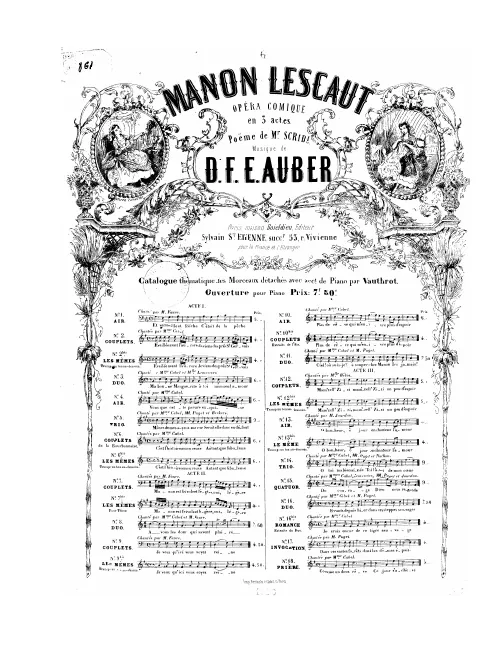 No.6, Bourbonnaise: "C'est l'histoire amoureuse" (Act I, No.6b)