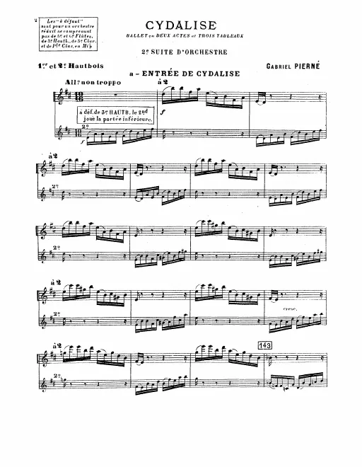 Oboe 1/2, 3, English Horn