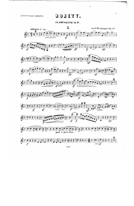 Clarinet (B♭)