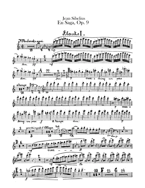 Flute 1, 2
