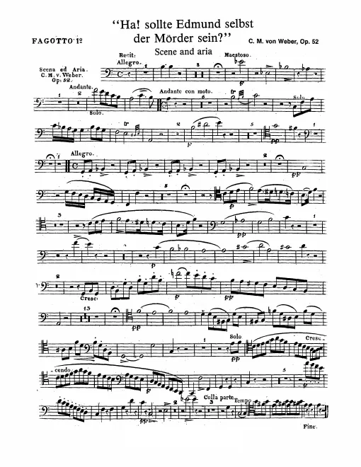 Bassoon 1, 2