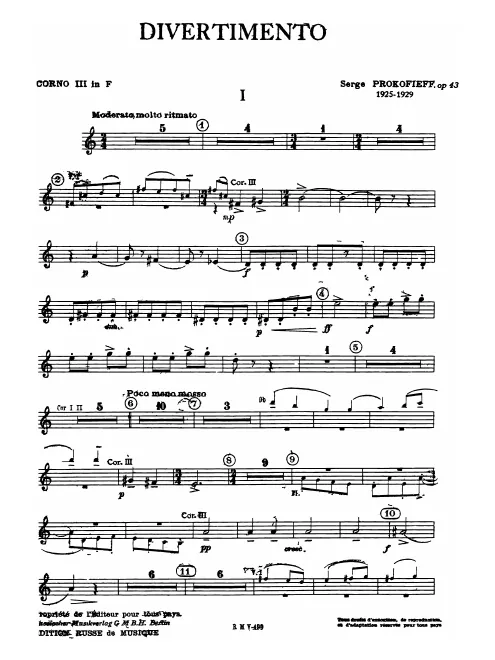 Horn 3 (F)