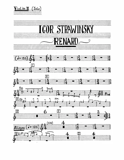 Violin 2 (solo)