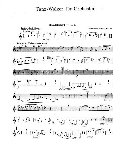 Clarinet 1, 2 (B♭)