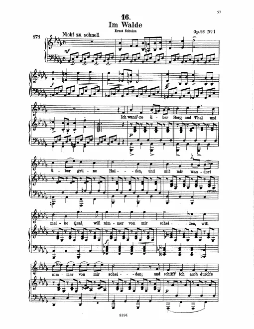 Complete Score (Original / High Voice, B♭ minor)