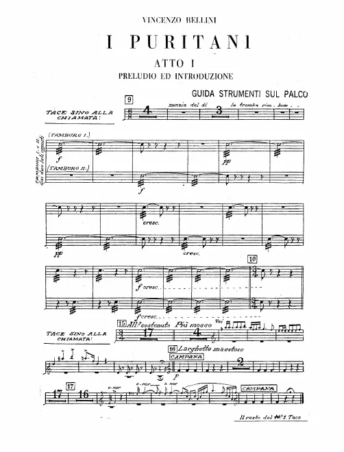 Offstage Instrumental Score