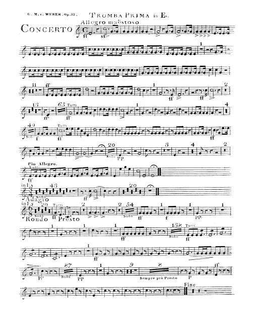Trumpet 1, 2 (E♭)
