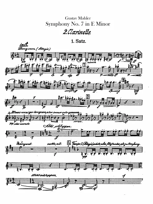Clarinet 2 (A/B♭)