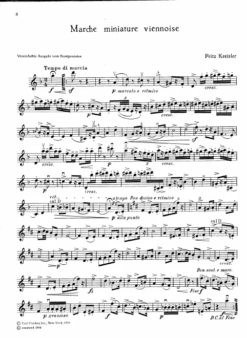 Complete Score and Violin Part