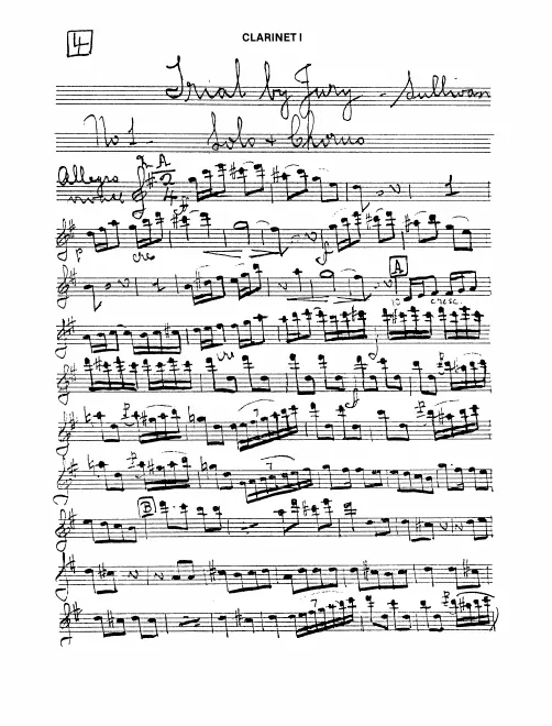 Clarinet 1 (A/B♭)