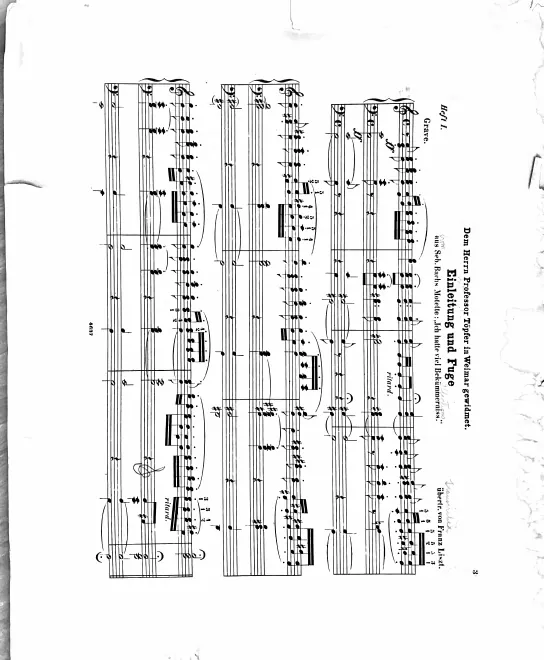 Introduction on Bach's Motet "Ich hatte viel Bekümmerniss"