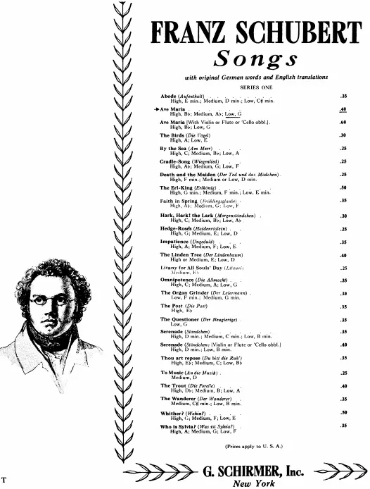 Complete Score (medium-low voice, in G major)