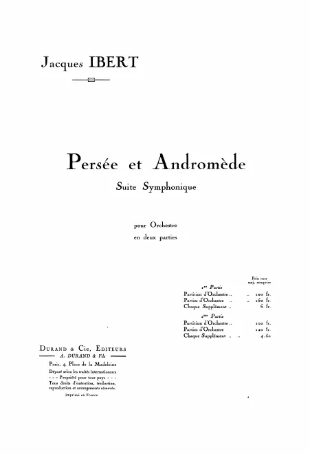 Suite Symphonique, Suite No. 2