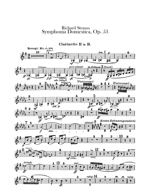 Clarinet 2 (B♭)