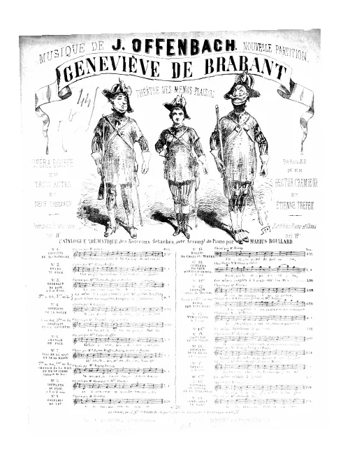 No.7 bis , Chanson de la main et la barbe (extraite de trio): "Sa menotte est douce" (Act I, No.8)