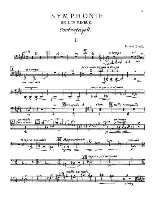 Bassoon 3/Contrabassoon
