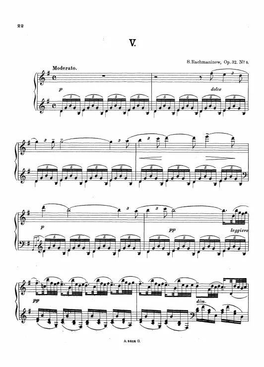 5. Moderato (G major)