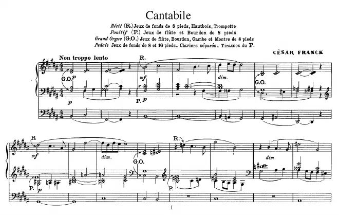 2. Cantabile