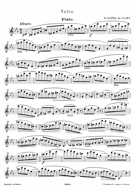 2. Valse - Flute