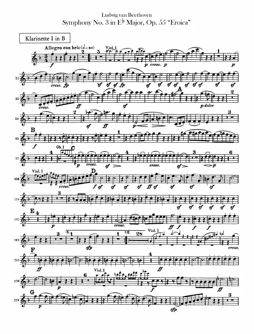 Clarinet 1, 2 (B♭)