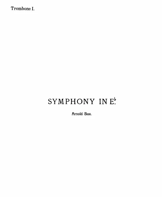 Trombone 1