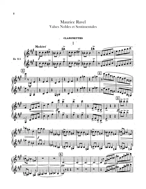Clarinet 1/2 (B♭, A)