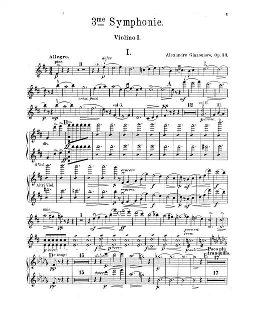 Violins I