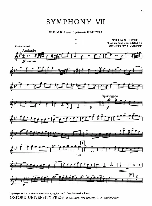 Violins I