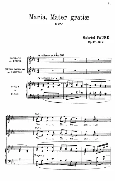 2. Maria, Mater gratiæ