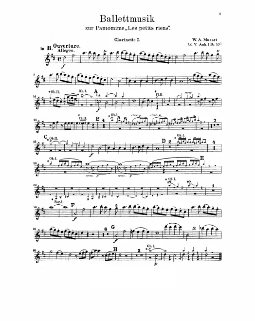 Clarinet 1, 2 (B♭/C*)