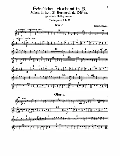 Trumpet 1, 2 (B♭)
