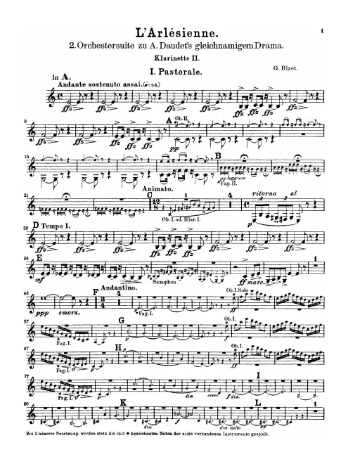 Clarinet 2 (A/B♭)