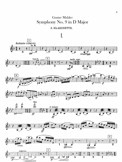 Clarinet 2 (B♭/A)