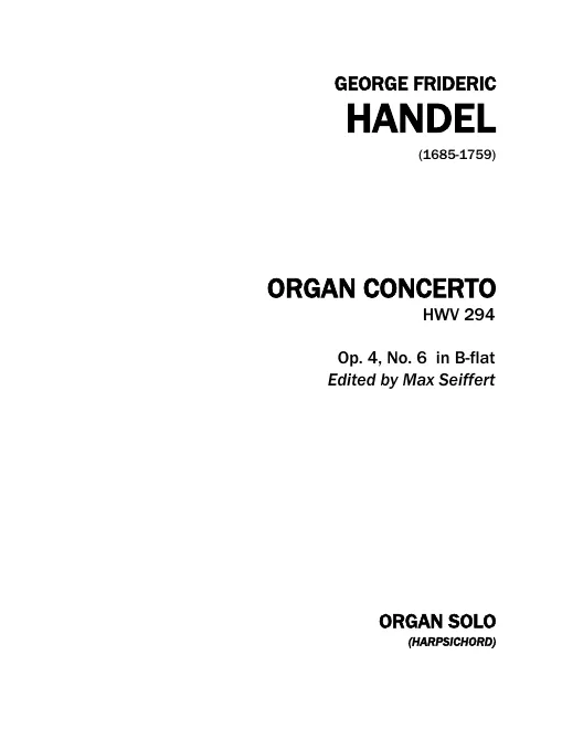 Organ solo
