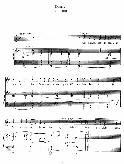 Complete Score (Original key, high voice)