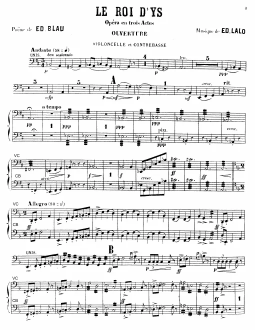 Cellos/Basses (without Bowings)