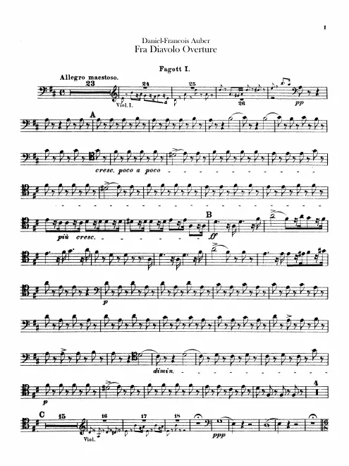 Bassoon 1, 2