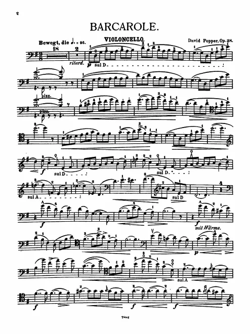 Cello Part