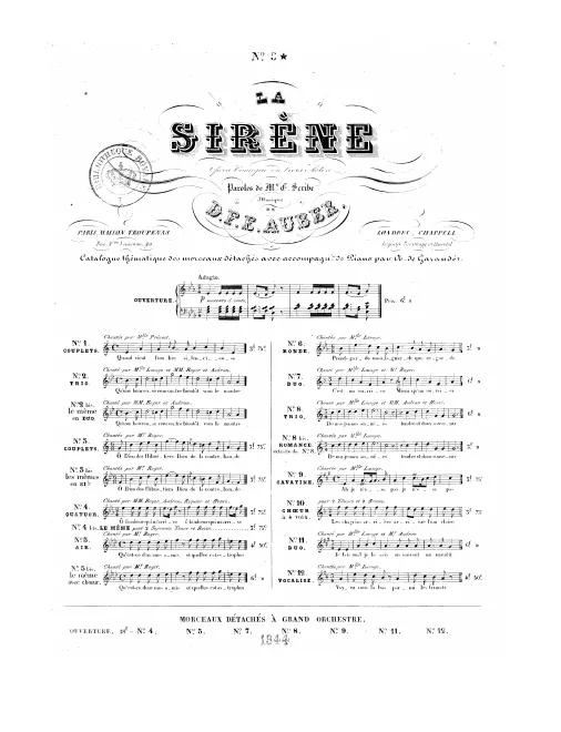 No.8bis, Romance (extraite du No.8): "De nos..."