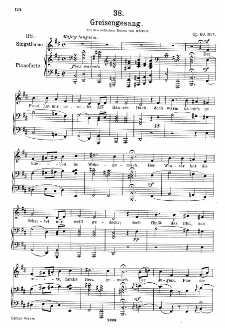 Complete Score (Original / High voice, B minor)