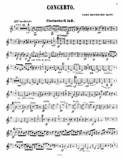 Clarinet 2 (B♭/A)