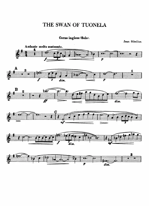 Solo English Horn