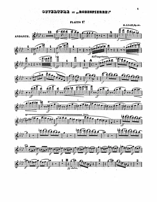 Flute 1, 2/Piccolo